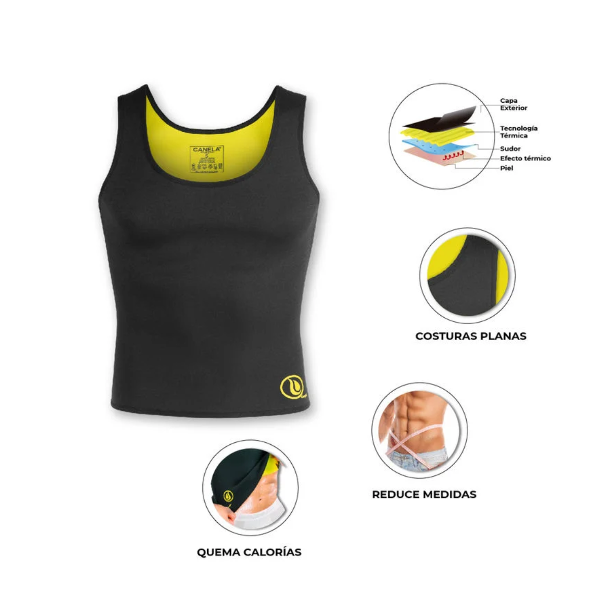 Miniatura 2 de Camisa neopreno hombre L, XL pd-51